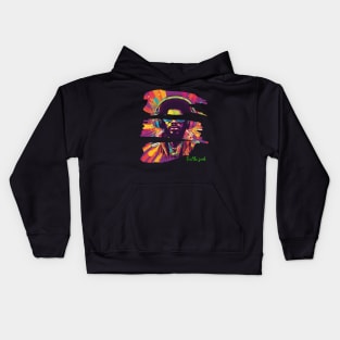 Feel the Funk  Music Trippy Art Kids Hoodie